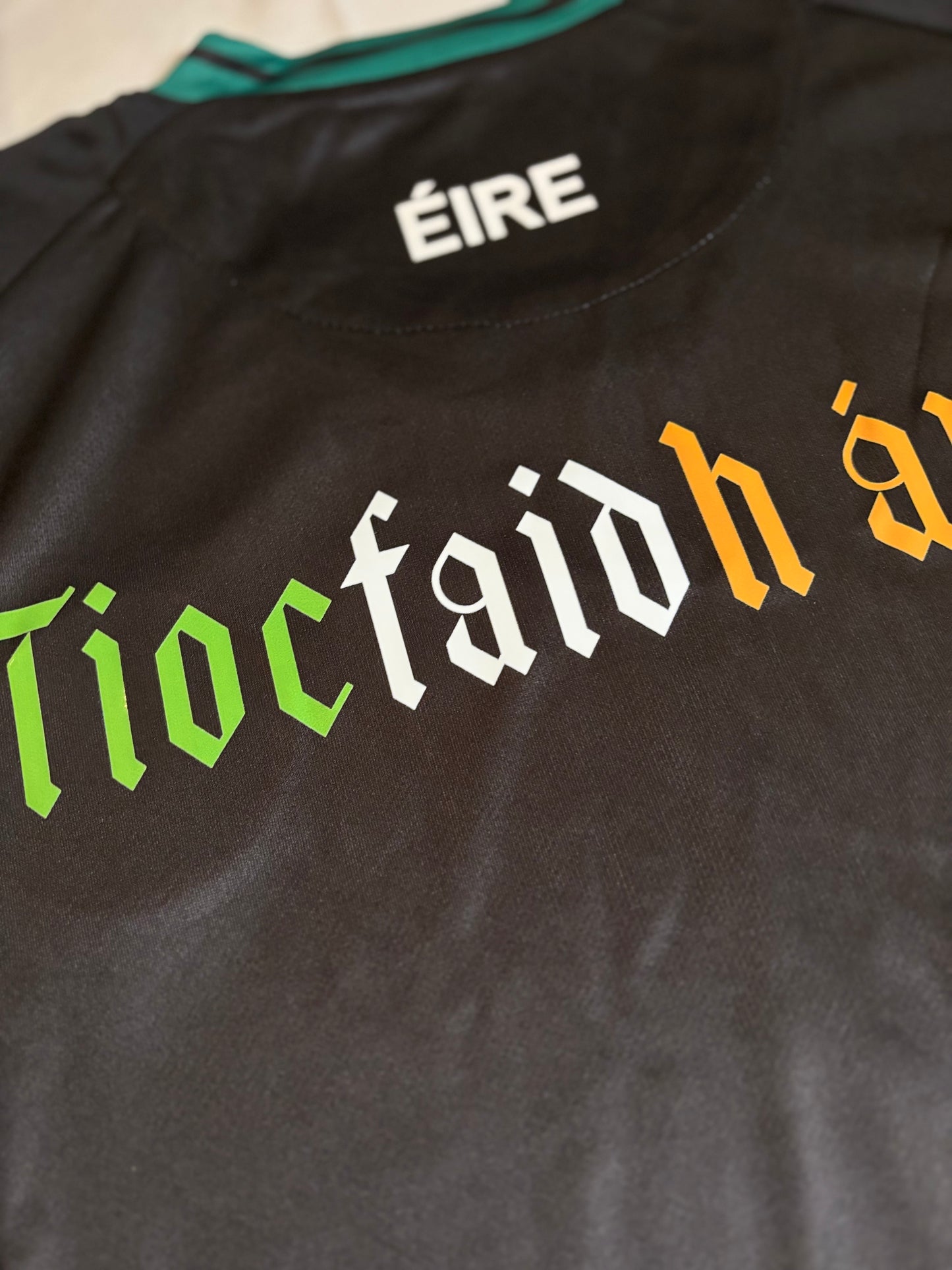 Fontaines dc x ireland tricolour jersey