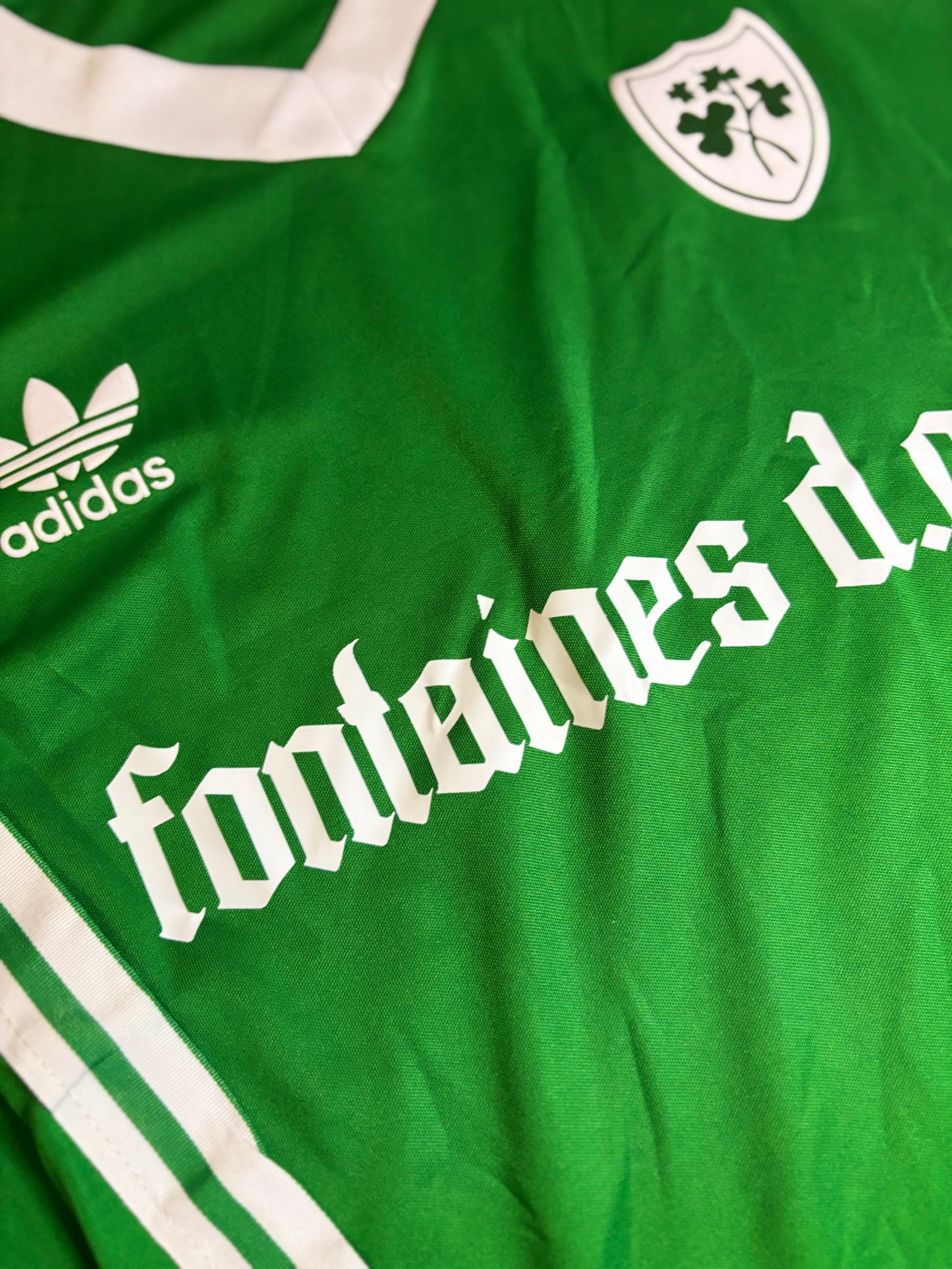 Fontaines dc x retro ireland 1986 long sleeved jersey