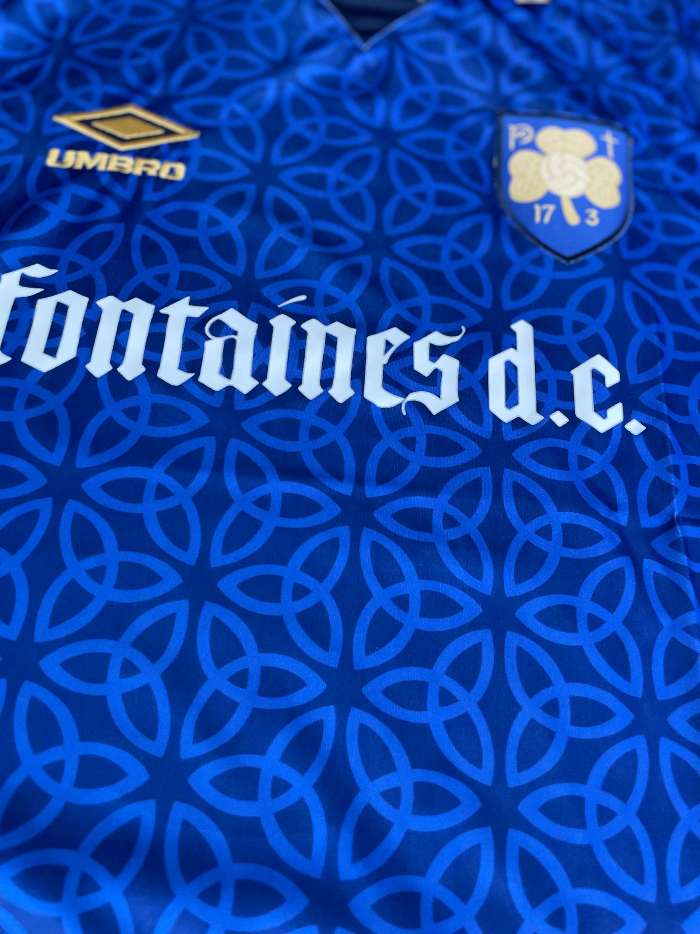 Fontaines D.C. x Umbro Blue