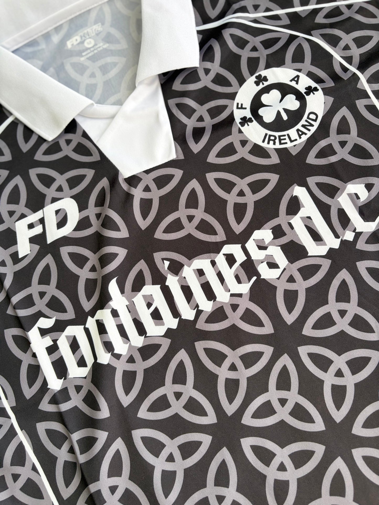 Fontaines DC X Black Celtic Knot jersey