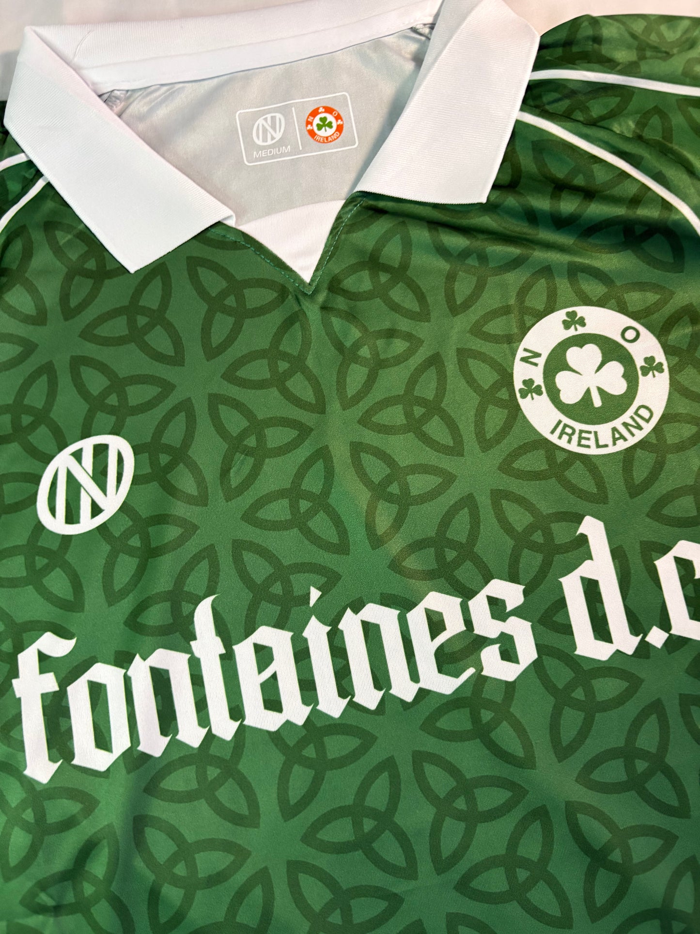 Fontaines DC x Green Celtic Knot jersey