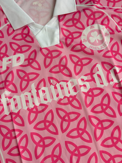 Fontaines DC x Pink Celtic Knot jersey