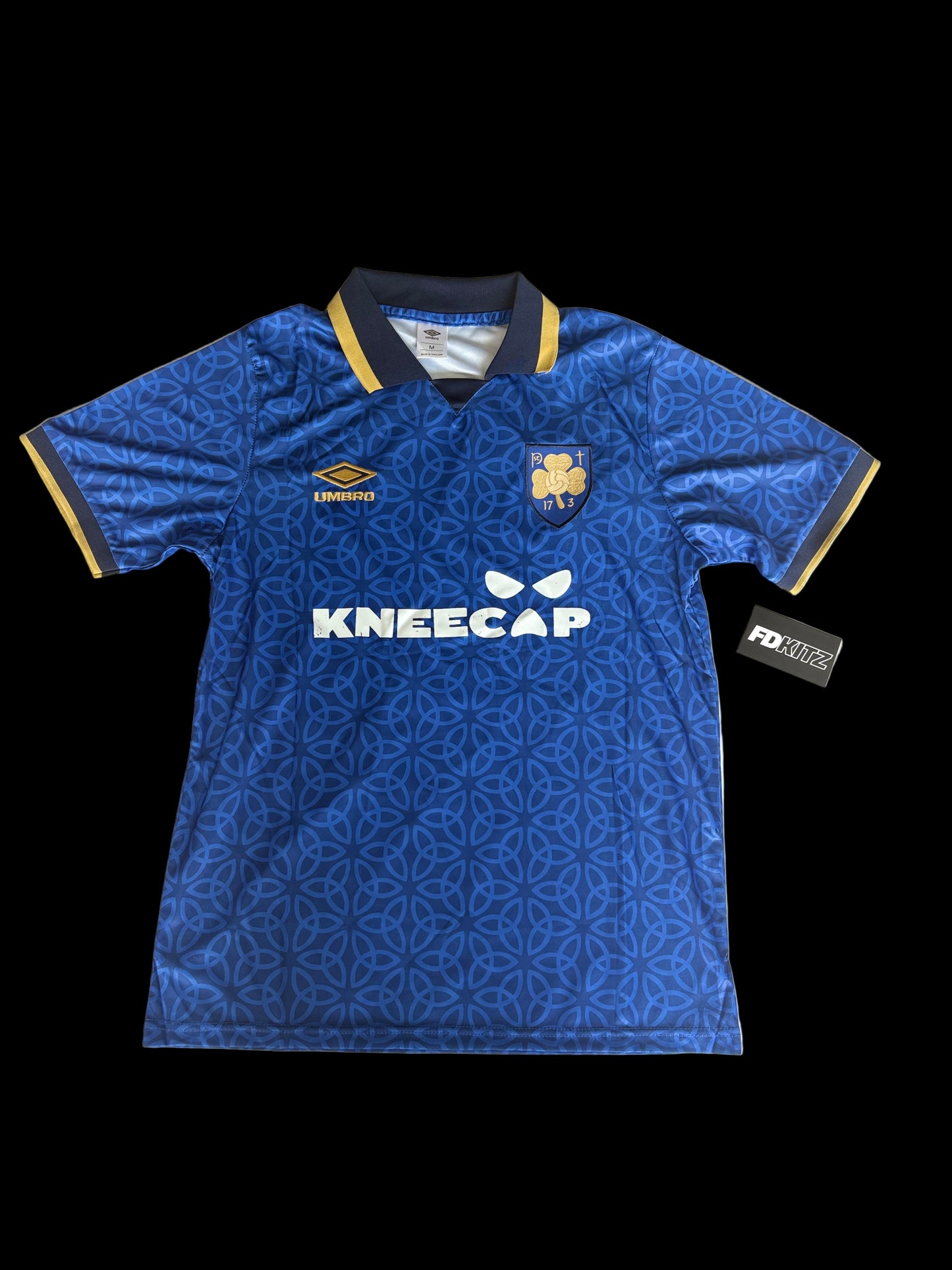Kneecap Claddagh umbro blue