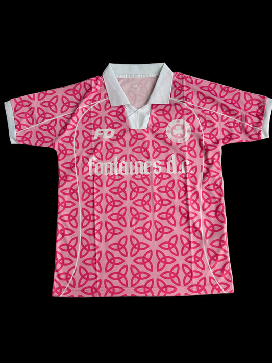 Fontaines DC x Pink Celtic Knot jersey