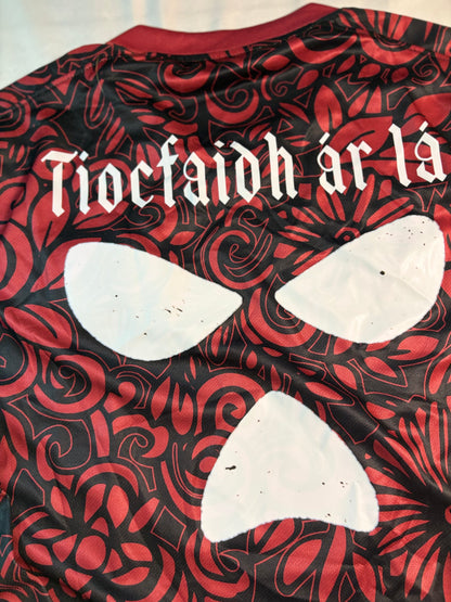 Kneecap x Palestine long sleeved red jersey