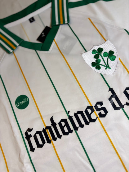 Fontaines Dc oneils retro white jersey