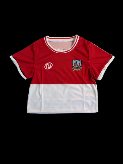 Cork cropped jersey