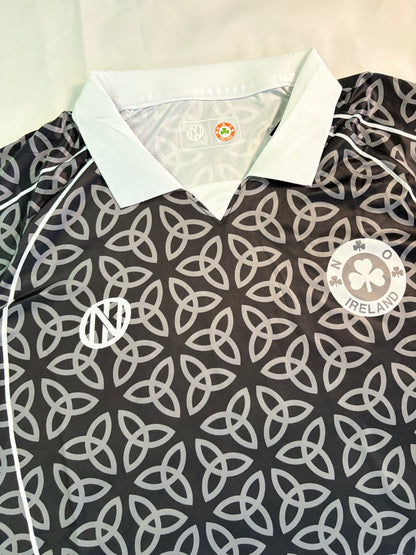 Ireland black celtic knot jersey