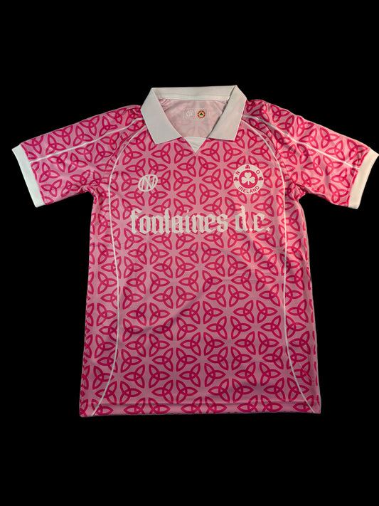 Fontaines DC x Pink Celtic Knot jersey