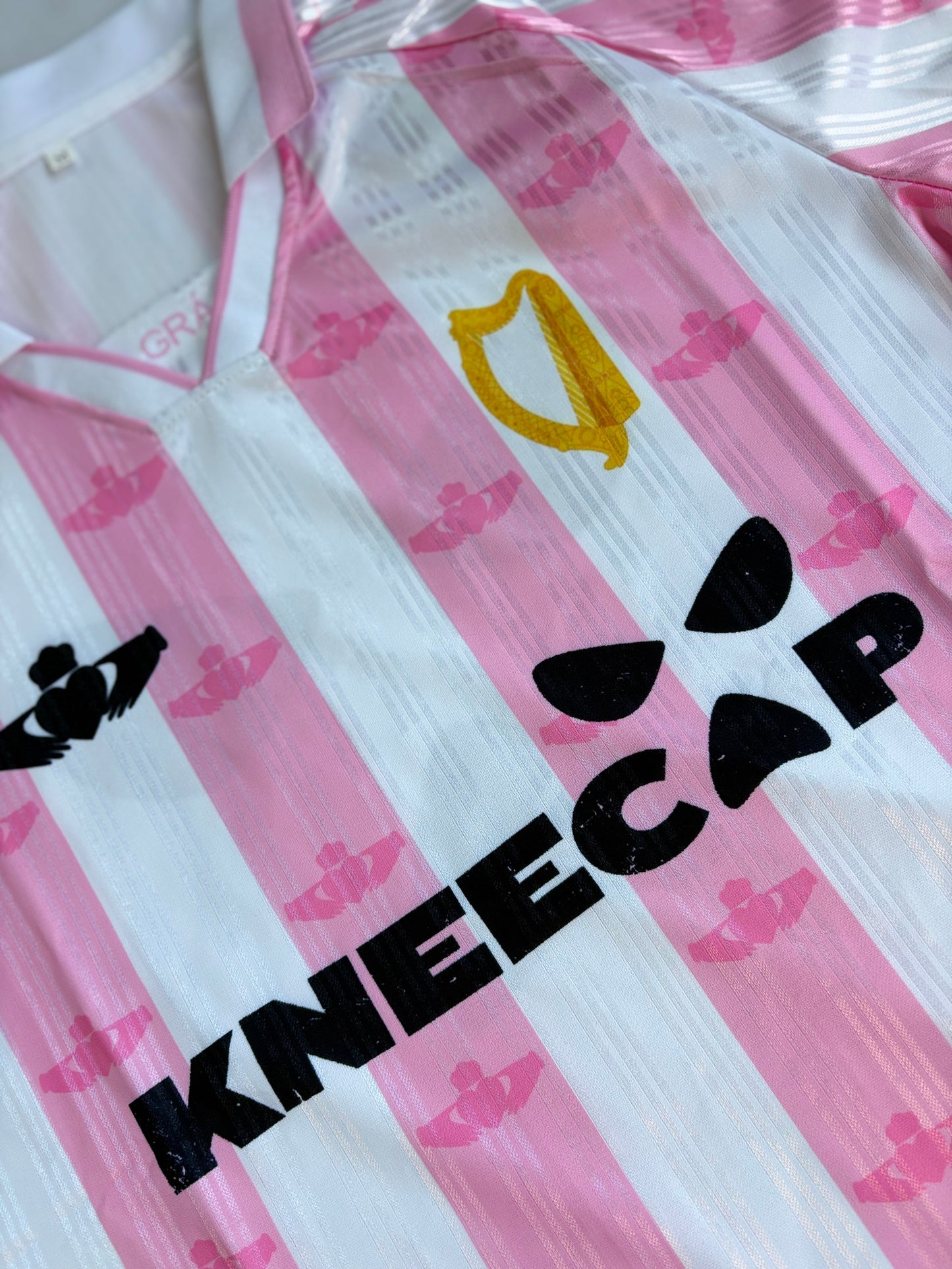 Kneecap X Pink Claddagh jersey