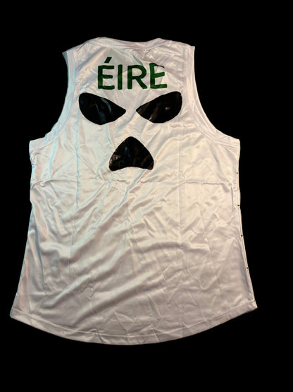Kneecap x ireland white vest