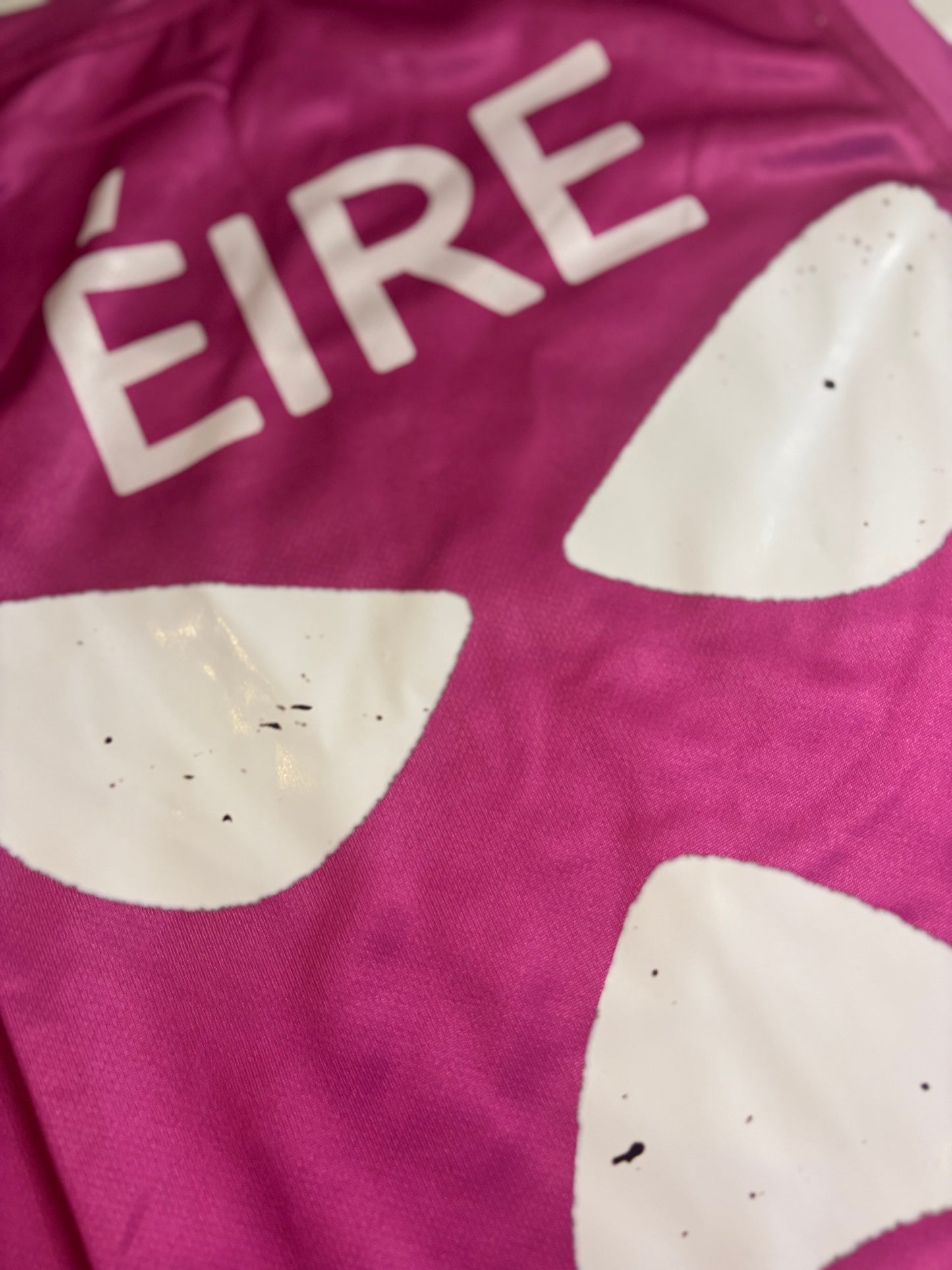 Kneecap x ireland pink vest