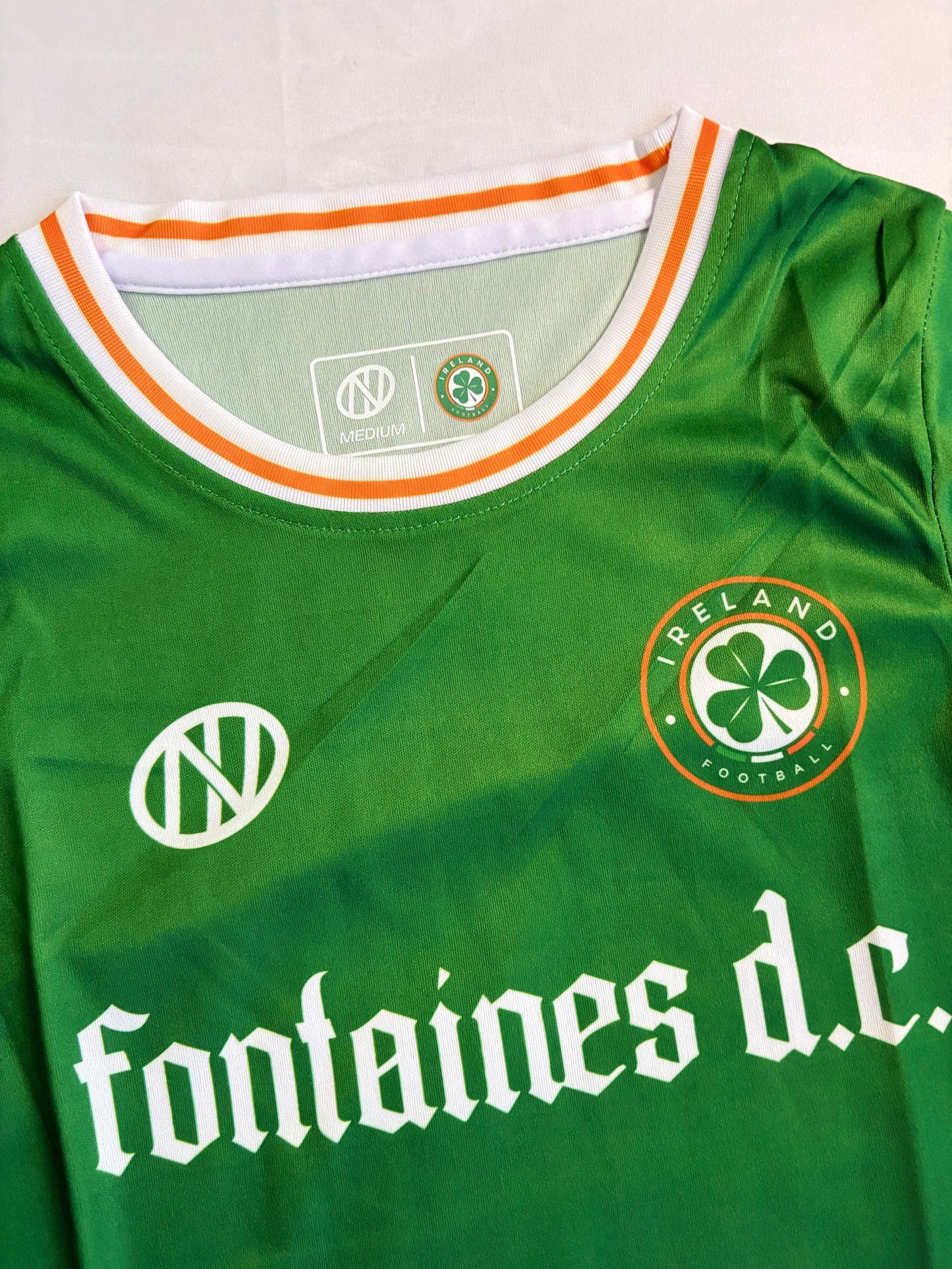 Ireland x fontaines dc cropped jersey