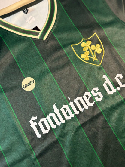 Fontaines dc x retro ireland green jersey