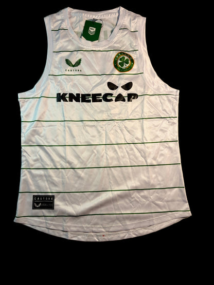 Kneecap x ireland white vest