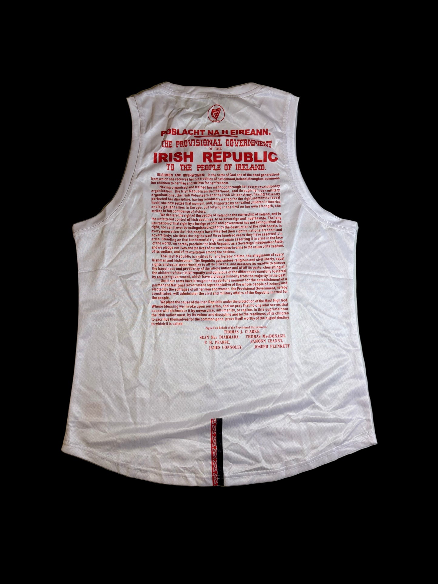 Wolfe tones 1916 commemorative vest