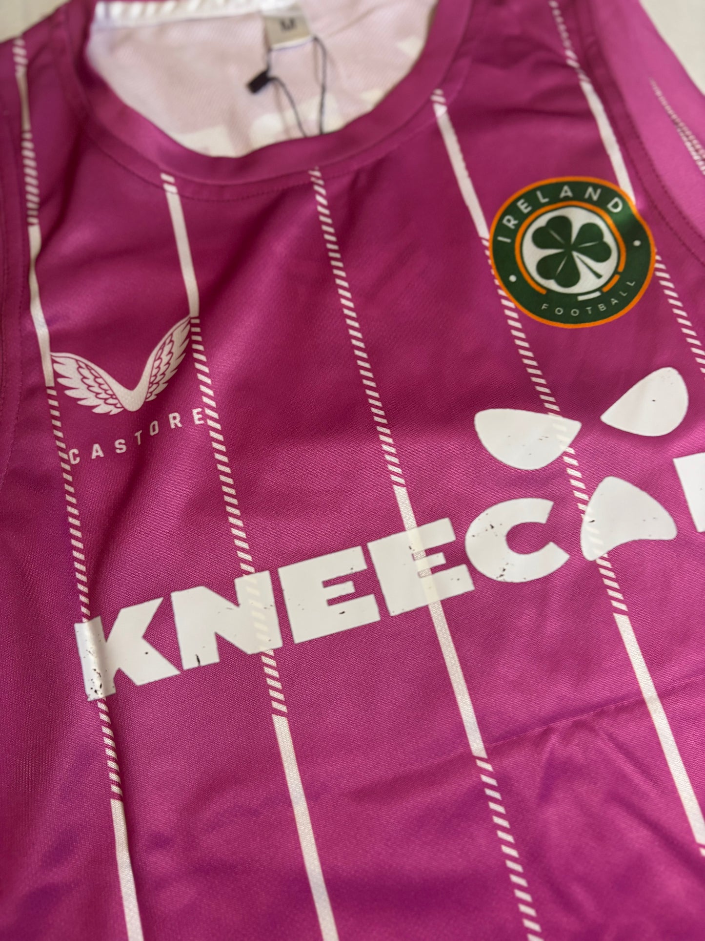 Kneecap x ireland pink vest