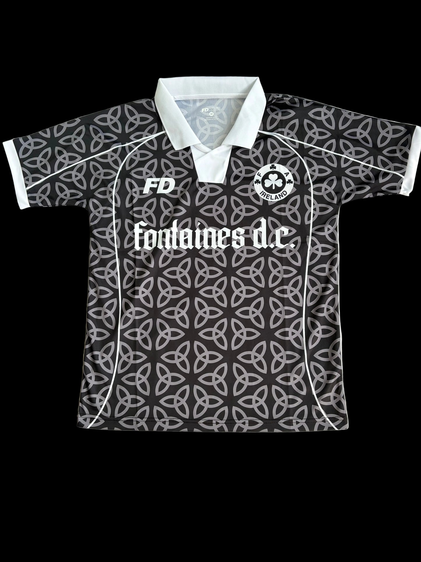 Fontaines DC X Black Celtic Knot jersey