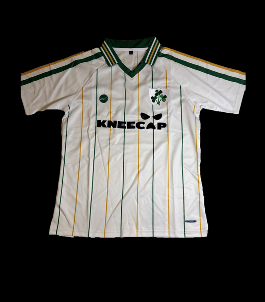Kneecap oneils retro white jersey
